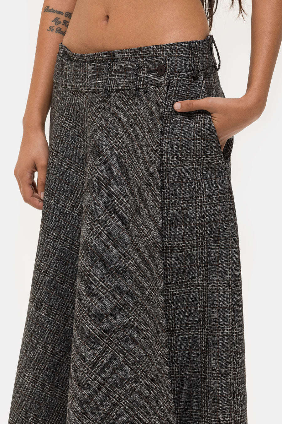 HOPE Depend Skirt in Grey - Notre