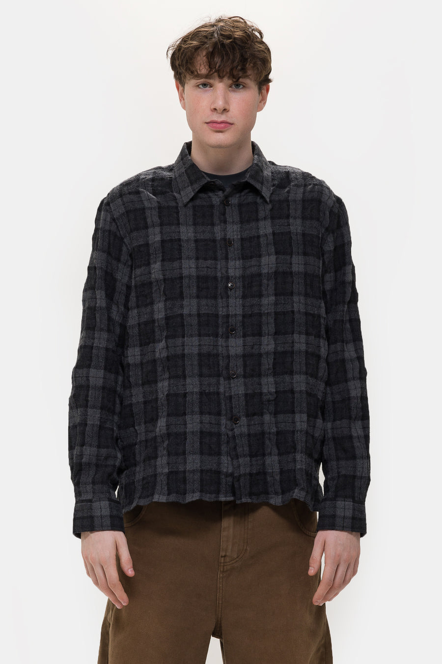 HOPE Square Shirt in Black - Notre