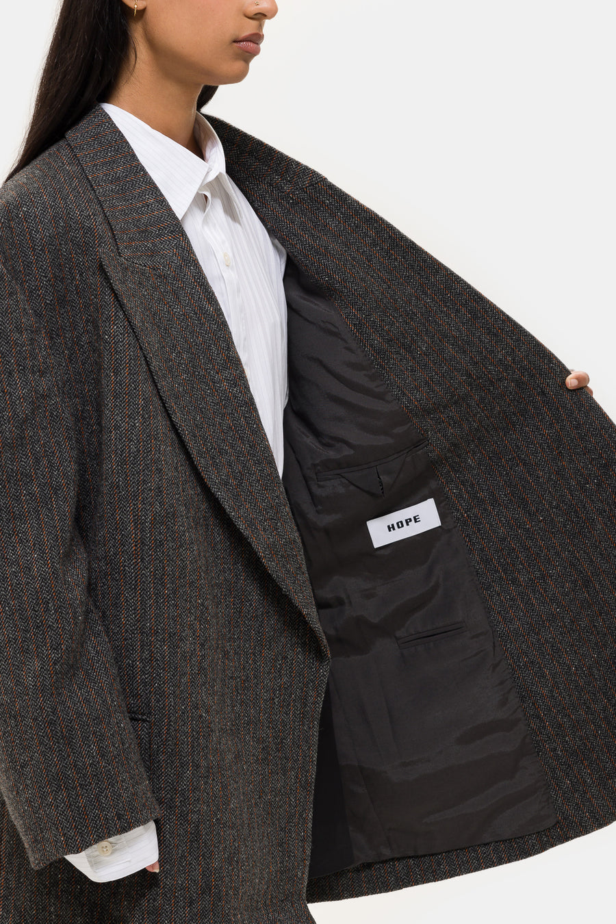 HOPE Strava Blazer in Grey - Notre