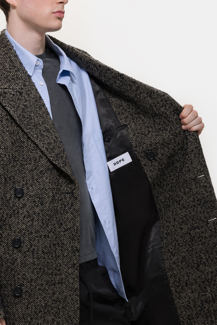 HOPE Time Coat in Grey - Notre