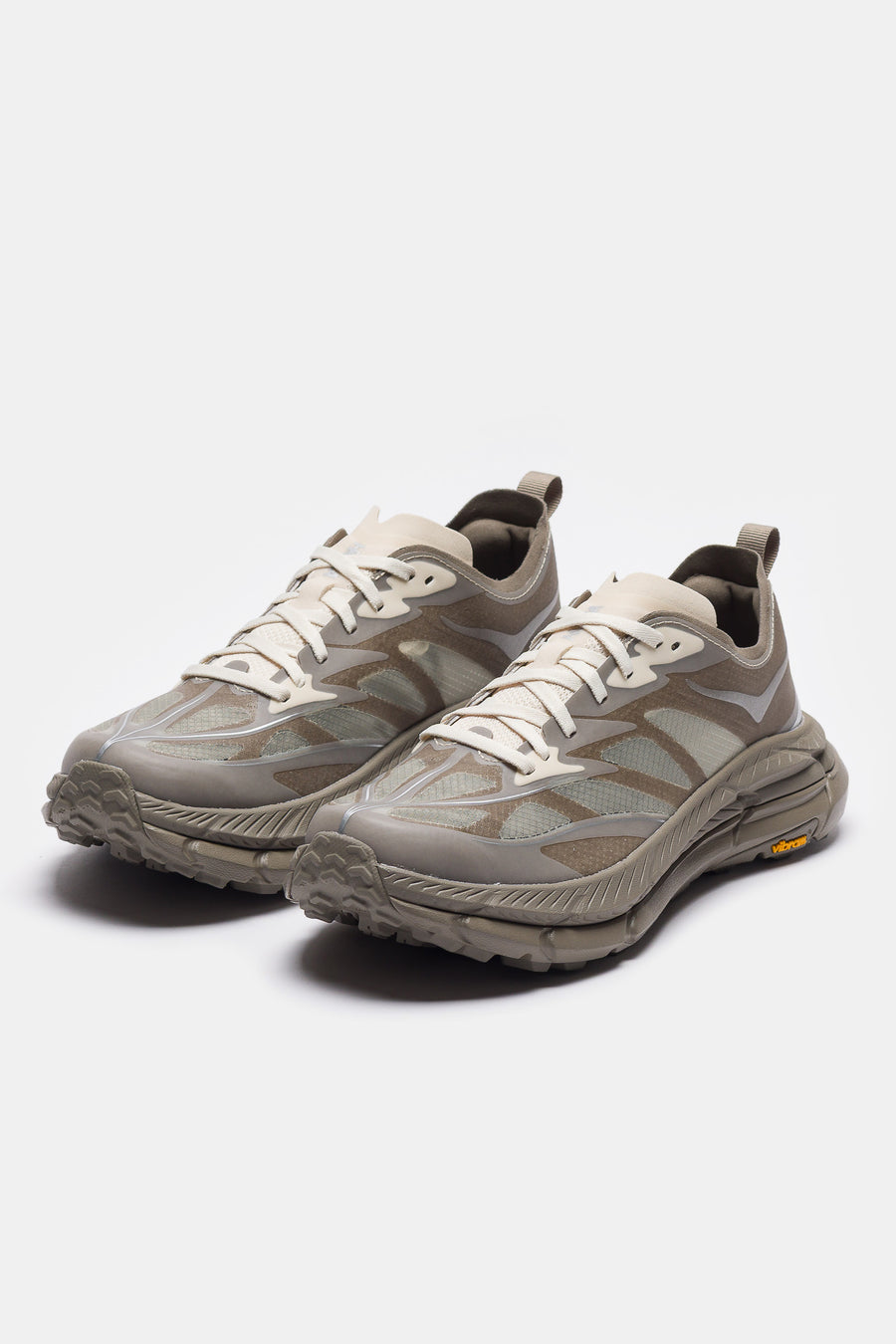 HOKA Mafate Speed 4 Lite Sneaker in Light Roast/Oatmilk - Notre