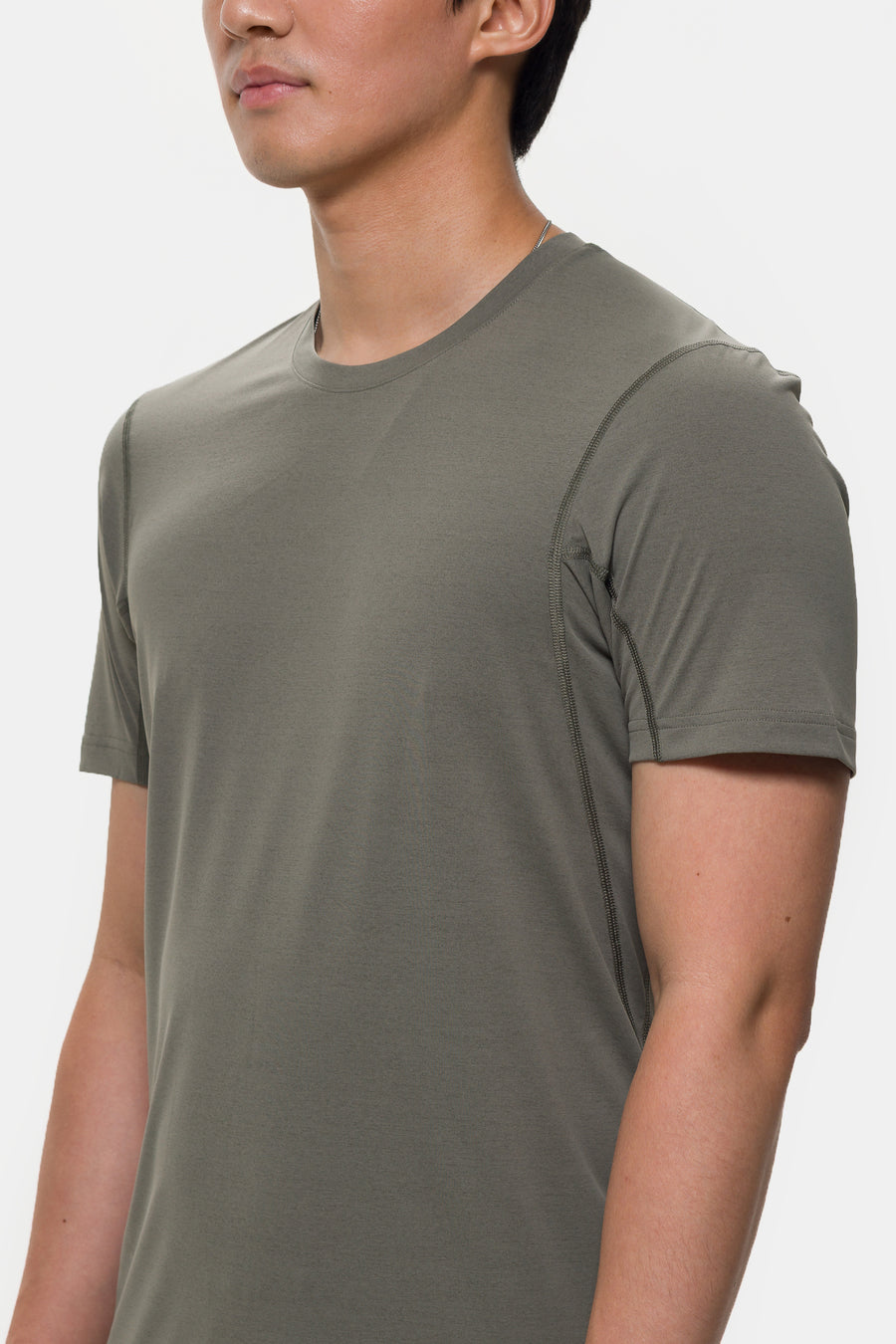 Houdini Sportswear Pace Air T-Shirt in Geyser Grey - Notre