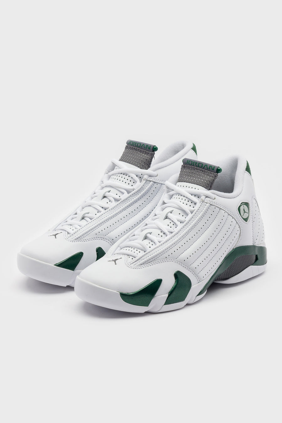 Jordan Air Jordan 14 Retro Sneaker in Gorge Green/Lt Graphite/White - Notre