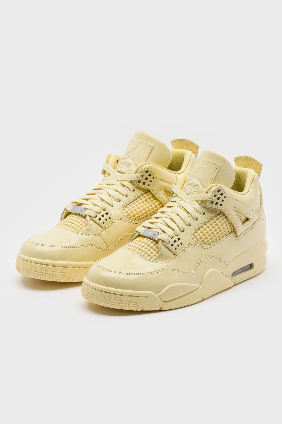 Jordan J Balvin Air Jordan 4 Retro Sneaker in Lemonade/Lemonade - Notre