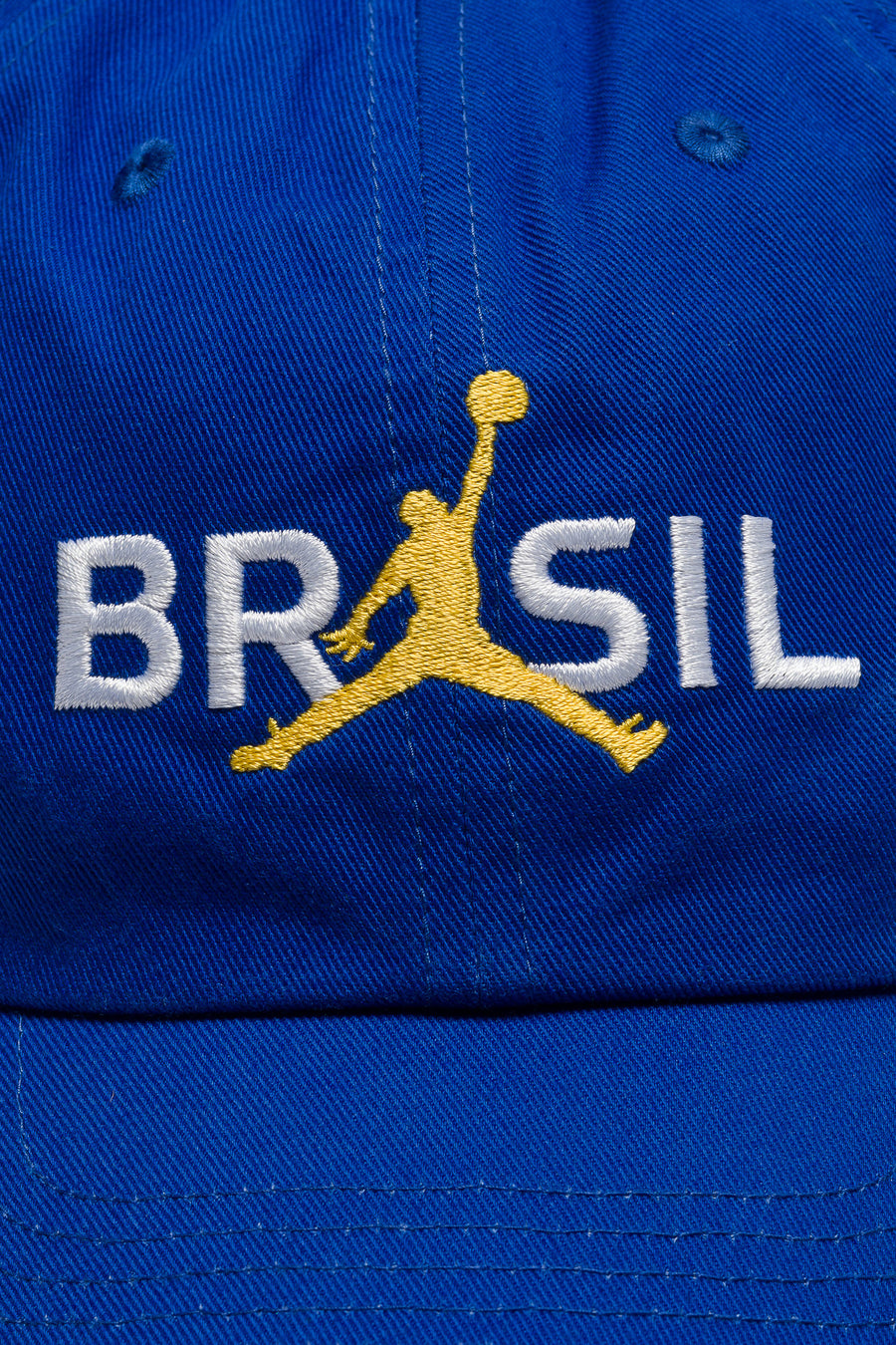 Jordan Club Unstructured Hat in Old Royal/Varsity Maize - Notre