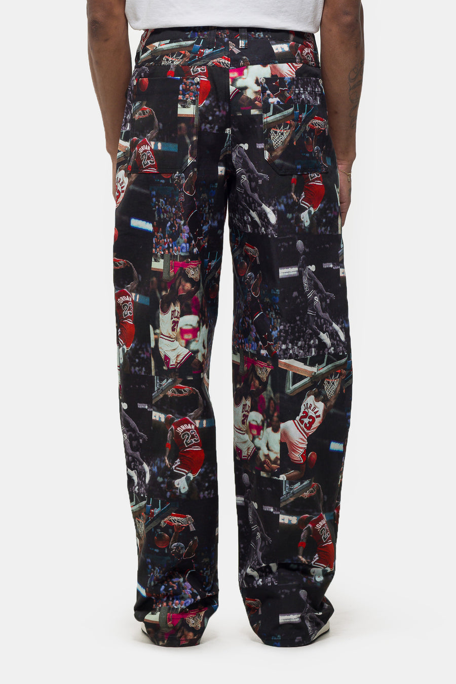 Jordan Flight Woven Pant in Black/sail - Notre