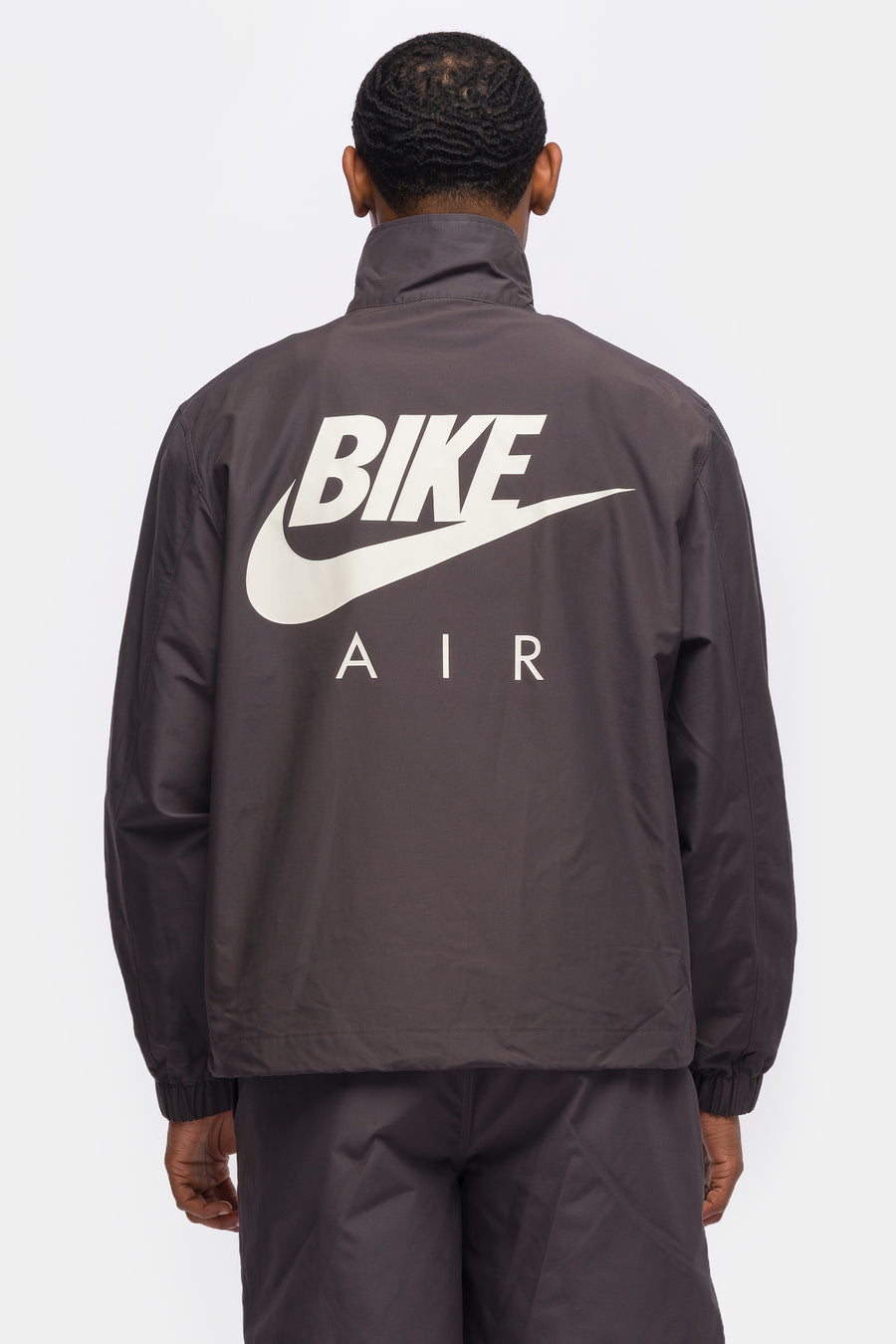 Jordan Nigel Sylvester Bike Air Half Zip Jacket in Anthracite/Sail - Notre