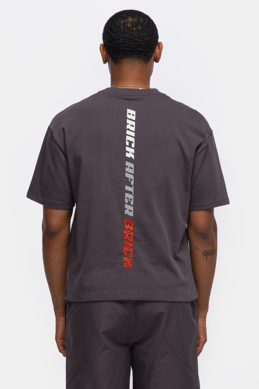 Jordan Nigel Sylvester Bike Air T-Shirt in Anthracite - Notre