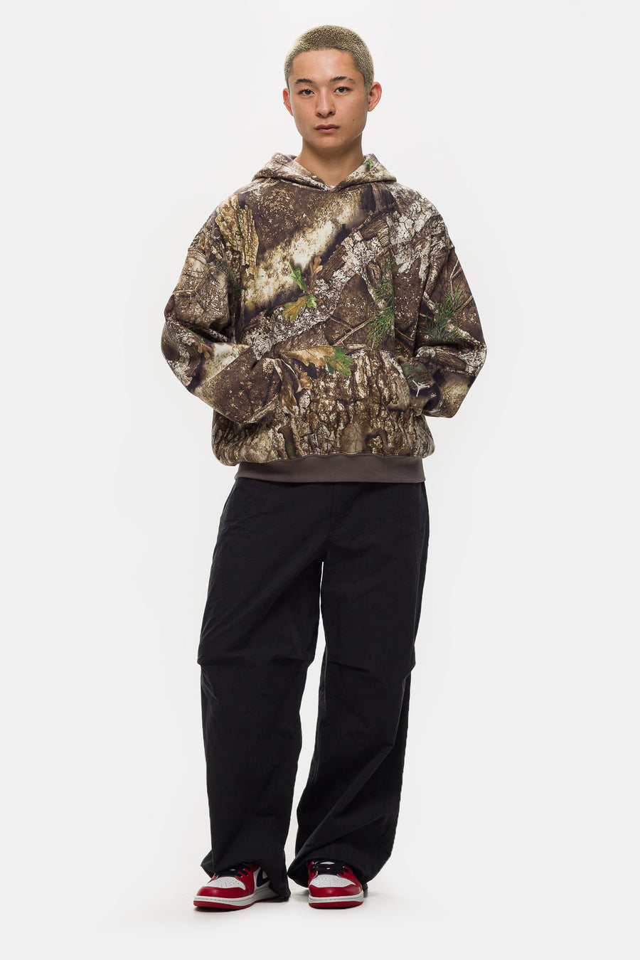 Jordan Brooklyn Realtree Pullover Hoodie in Medium Olive/Sail - Notre