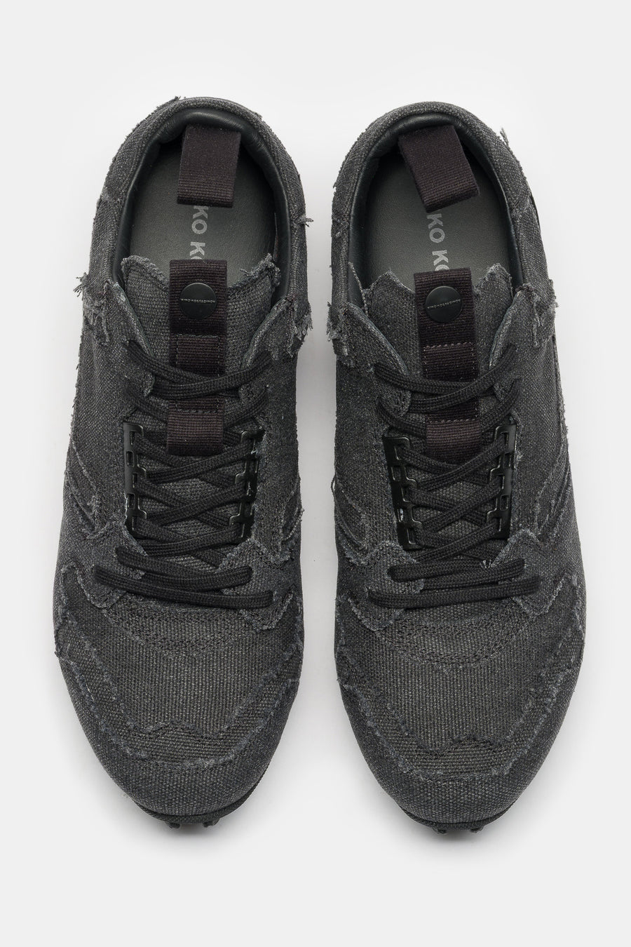 KIKO KOSTADINOV Ostro Canvas Shoe in Carbon Black - Notre