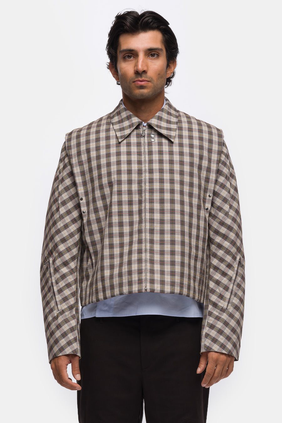 KIKO KOSTADINOV Irimias K-Dart Bomber in Oyster Check - Notre