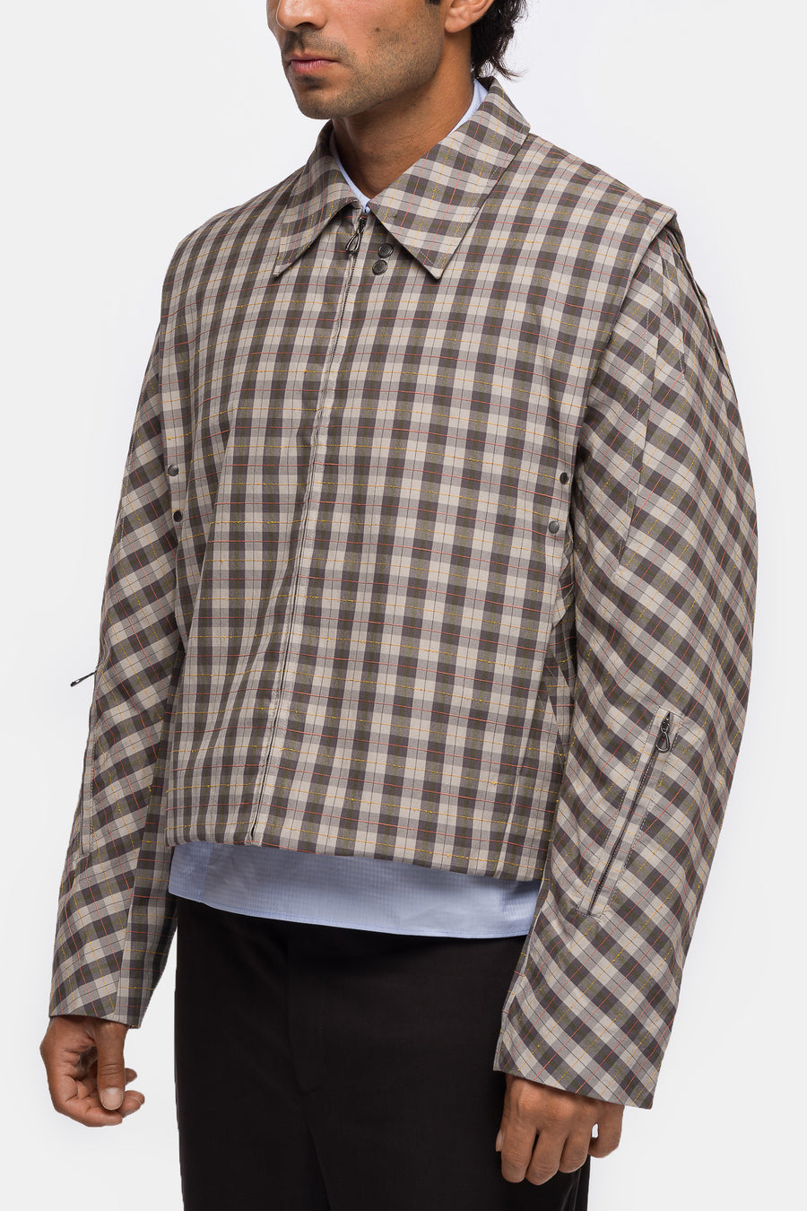KIKO KOSTADINOV Irimias K-Dart Bomber in Oyster Check - Notre