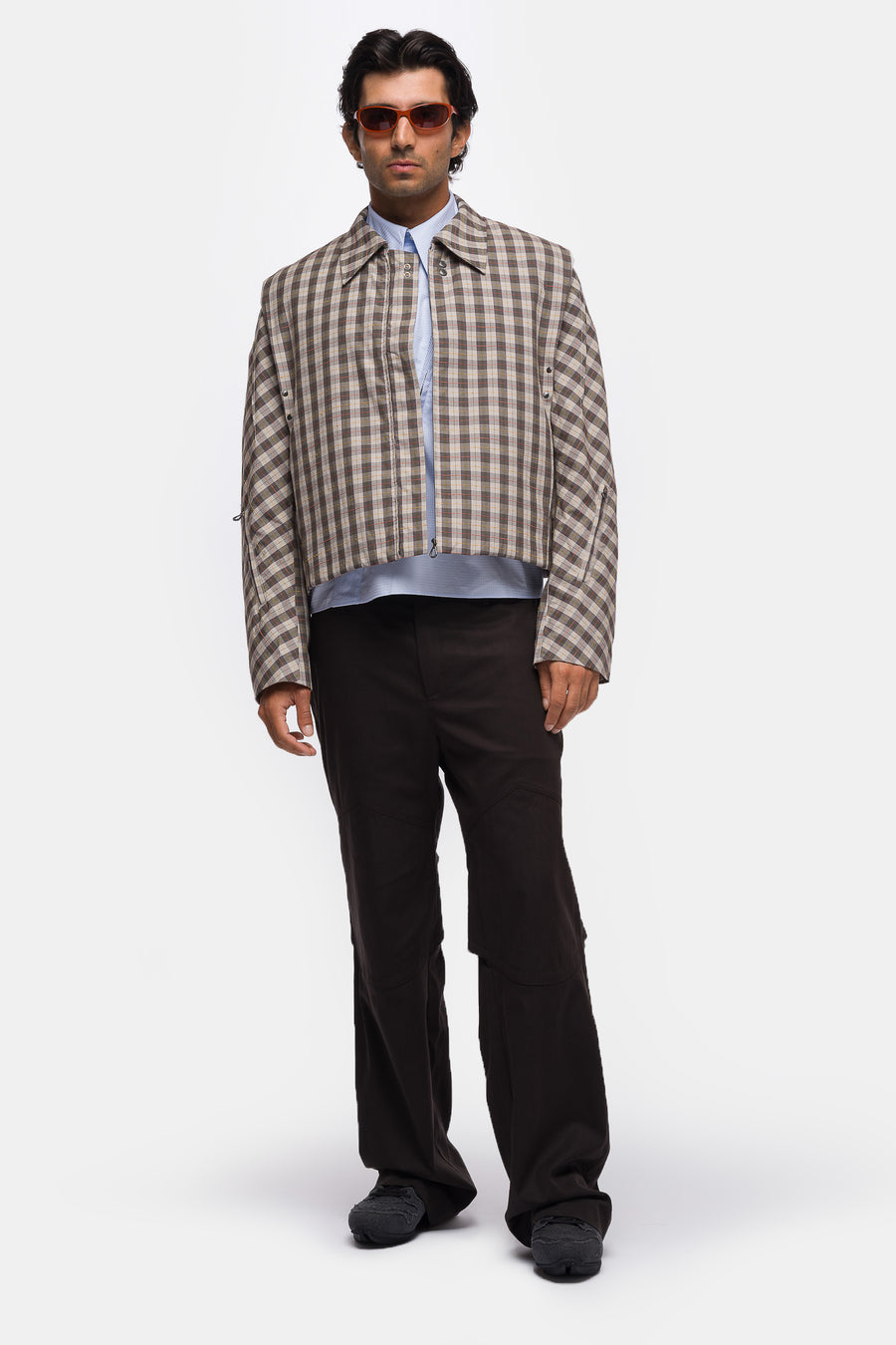 KIKO KOSTADINOV Irimias K-Dart Bomber in Oyster Check - Notre