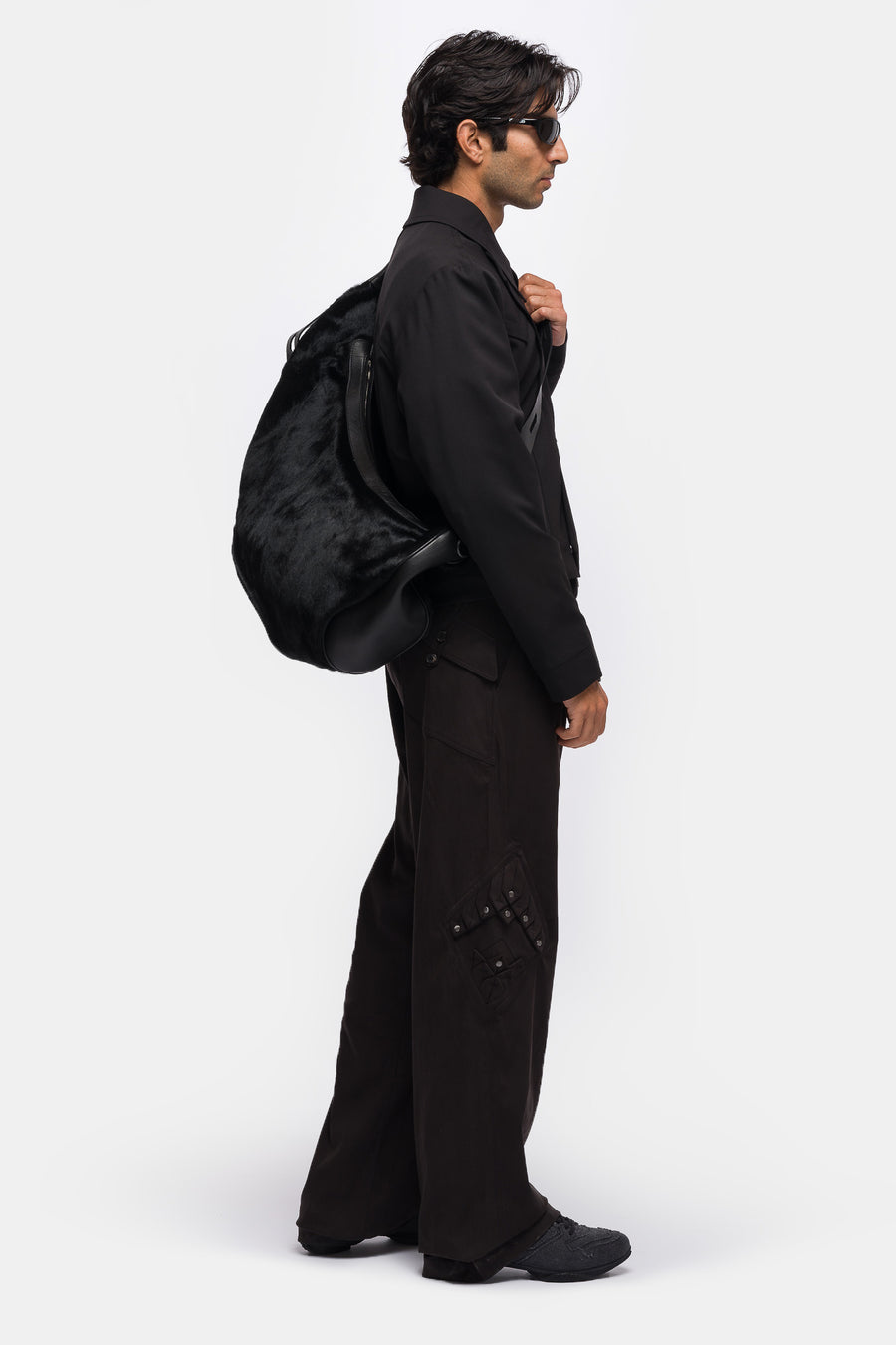 KIKO KOSTADINOV Moravia Bag in Black Obsidian/Pitch Black - Notre