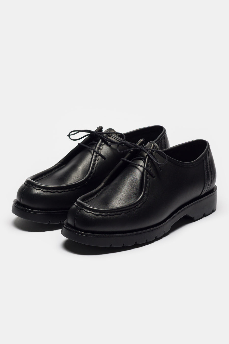 Kleman Padror Moc Toe Shoe in Noir - Notre