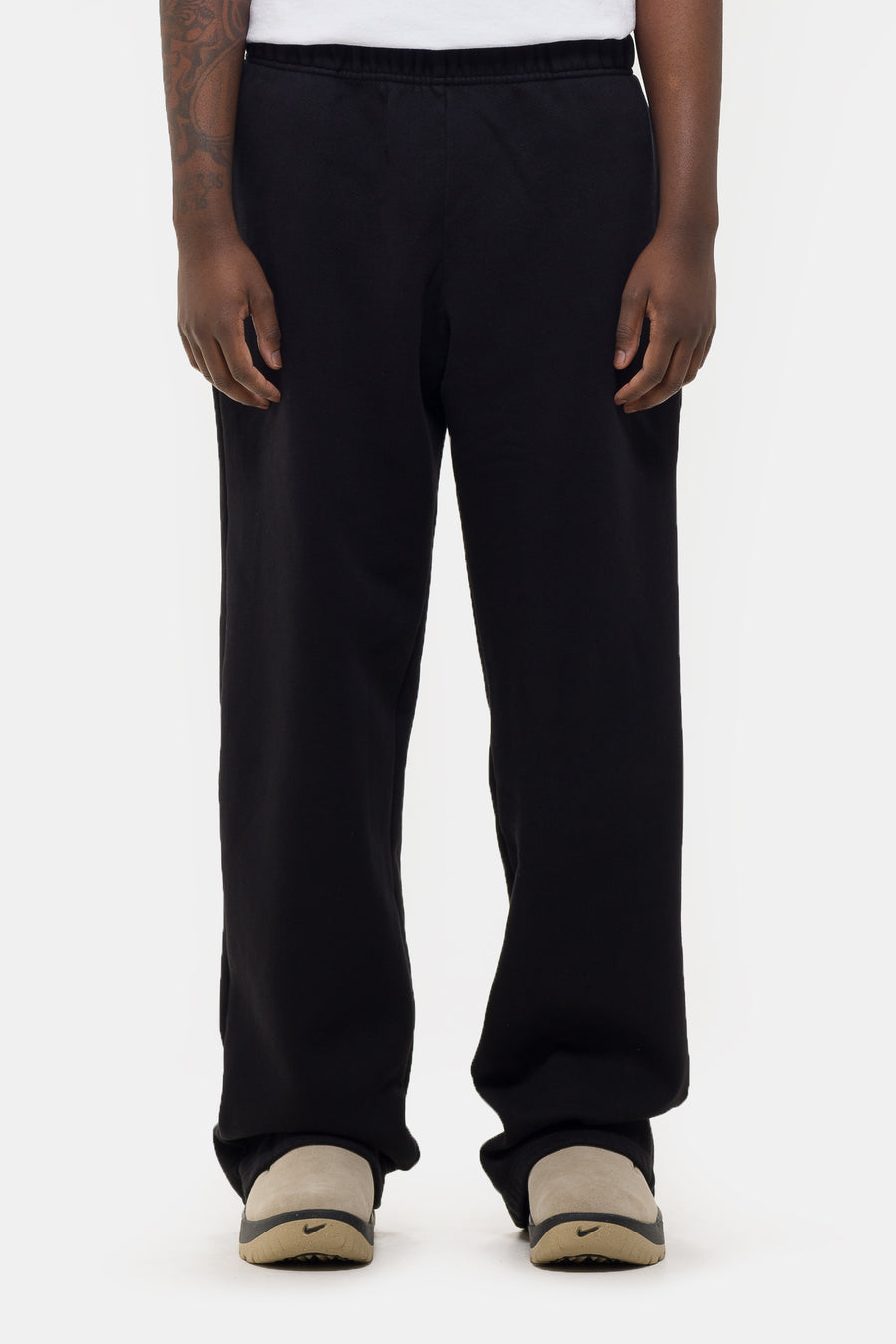Les Tien Heavyweight Puddle Pant in Jet Black - Notre
