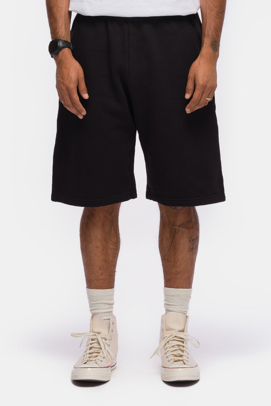 Les Tien Utility Short in Jet Black - Notre