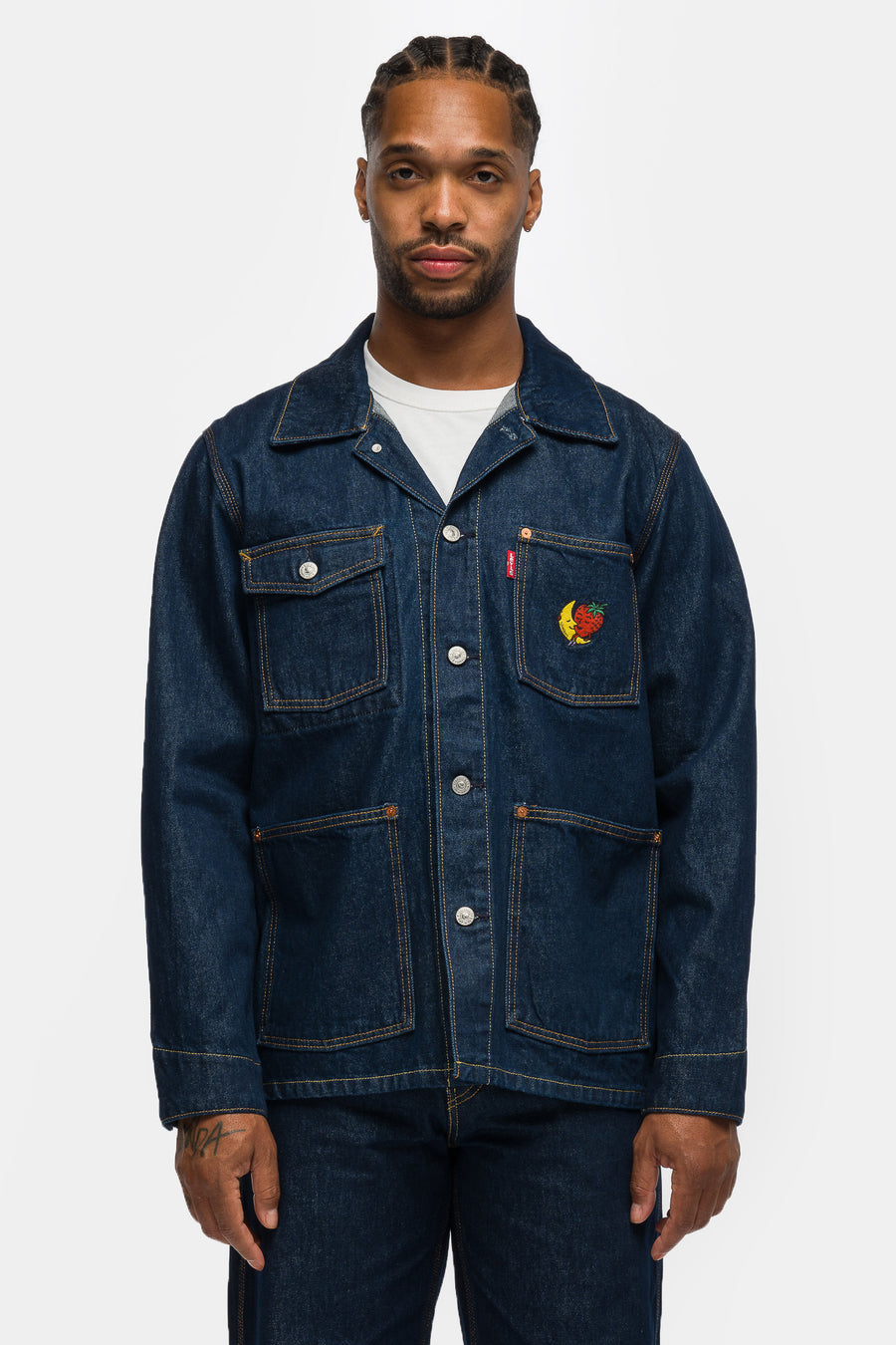 Levi's® Sky High Farm Goods Chore Coat in Dark Wash - Notre