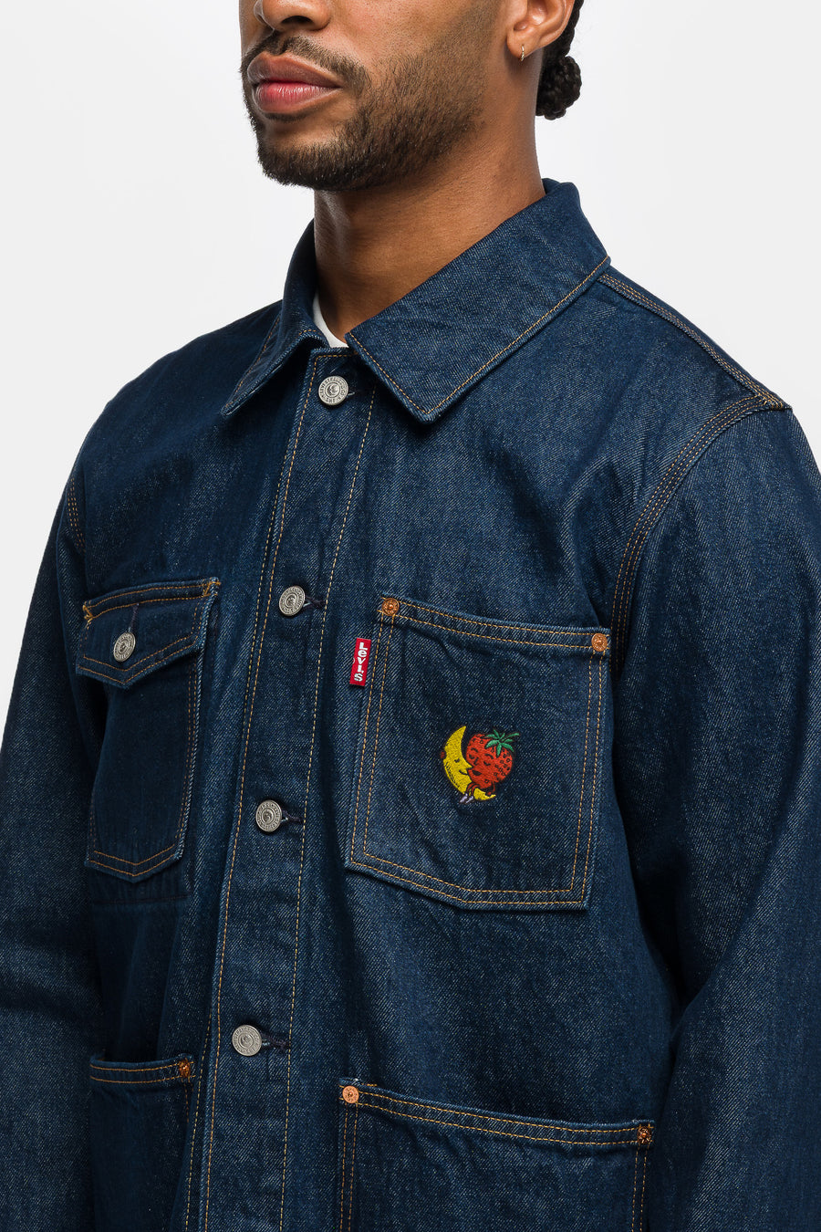 Levi's® Sky High Farm Goods Chore Coat in Dark Wash - Notre