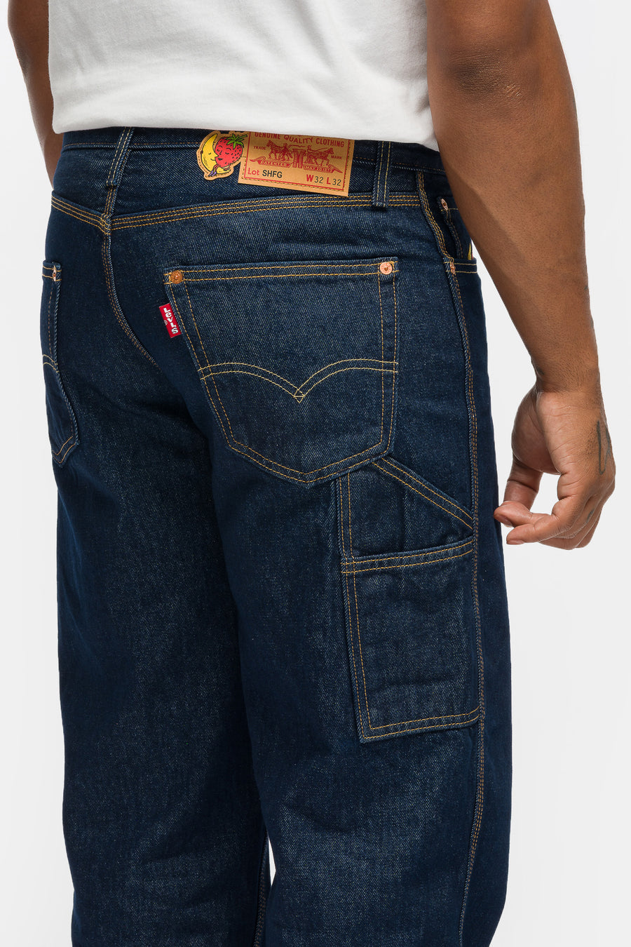 Levi's® Sky High Farm Goods Loose Jean in Dark Wash - Notre