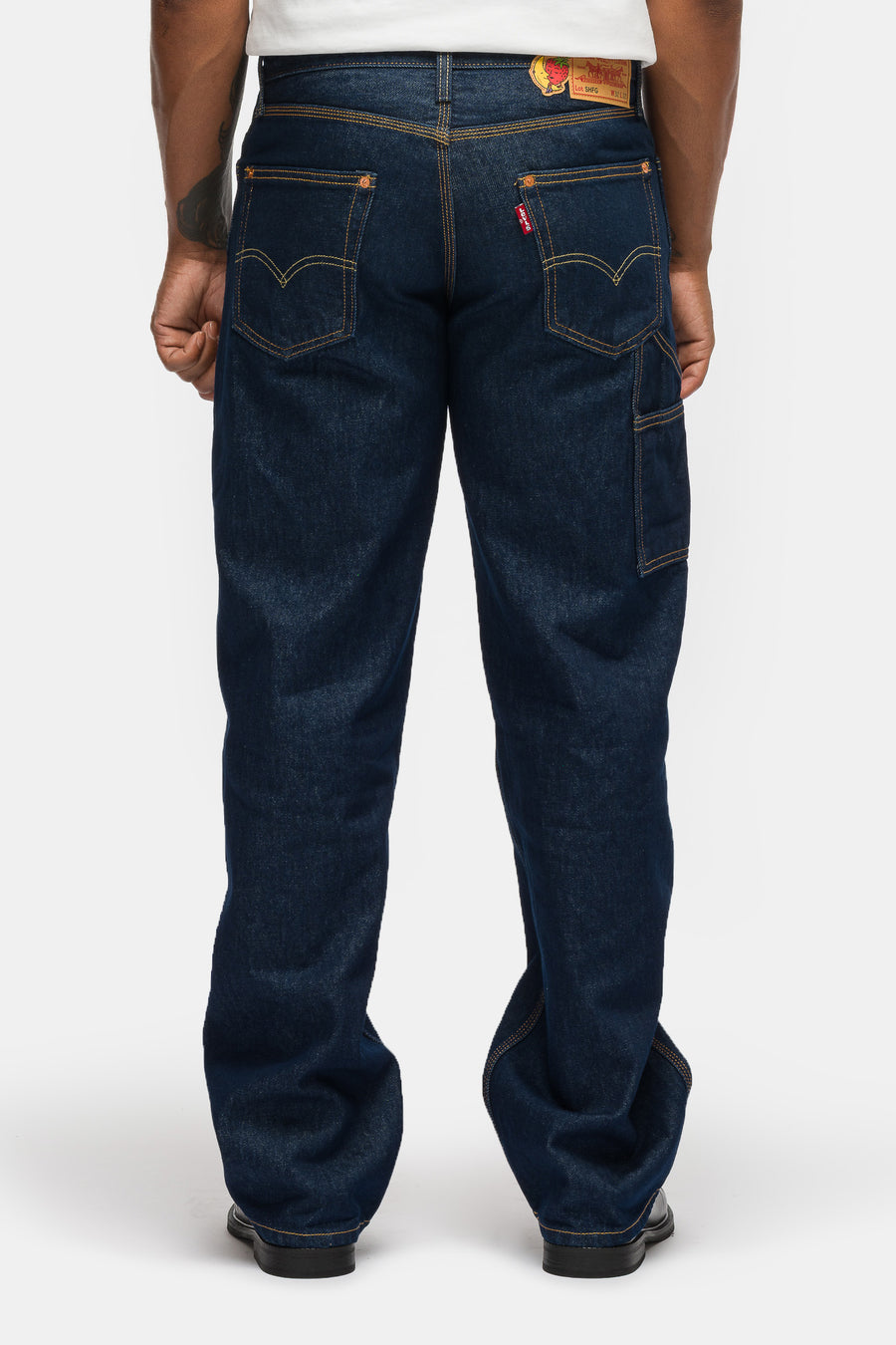 Levi's® Sky High Farm Goods Loose Jean in Dark Wash - Notre