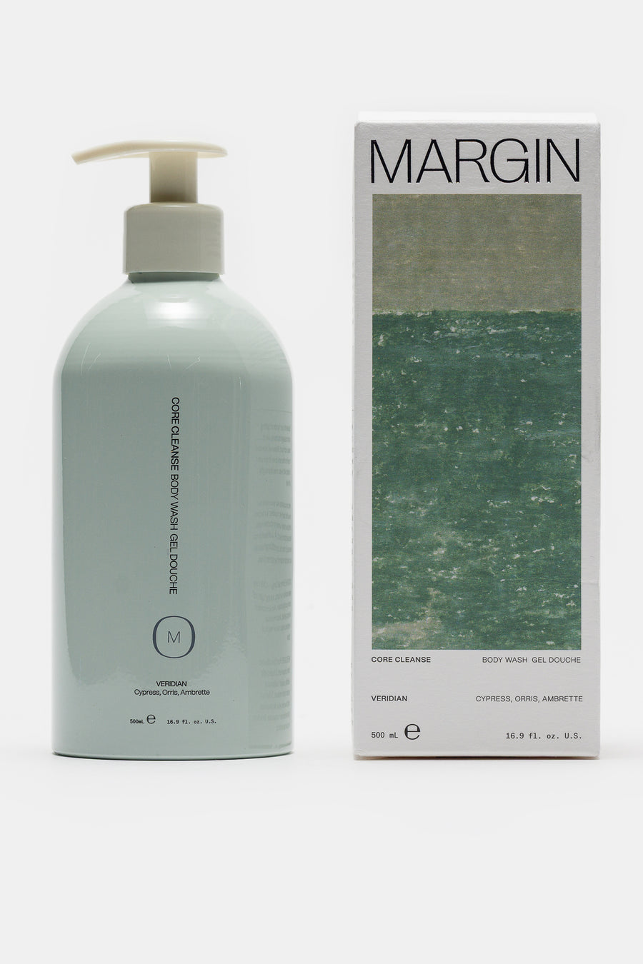 Margin Core Cleanse Body Wash Veridian 16.9 FL. OZ - Notre