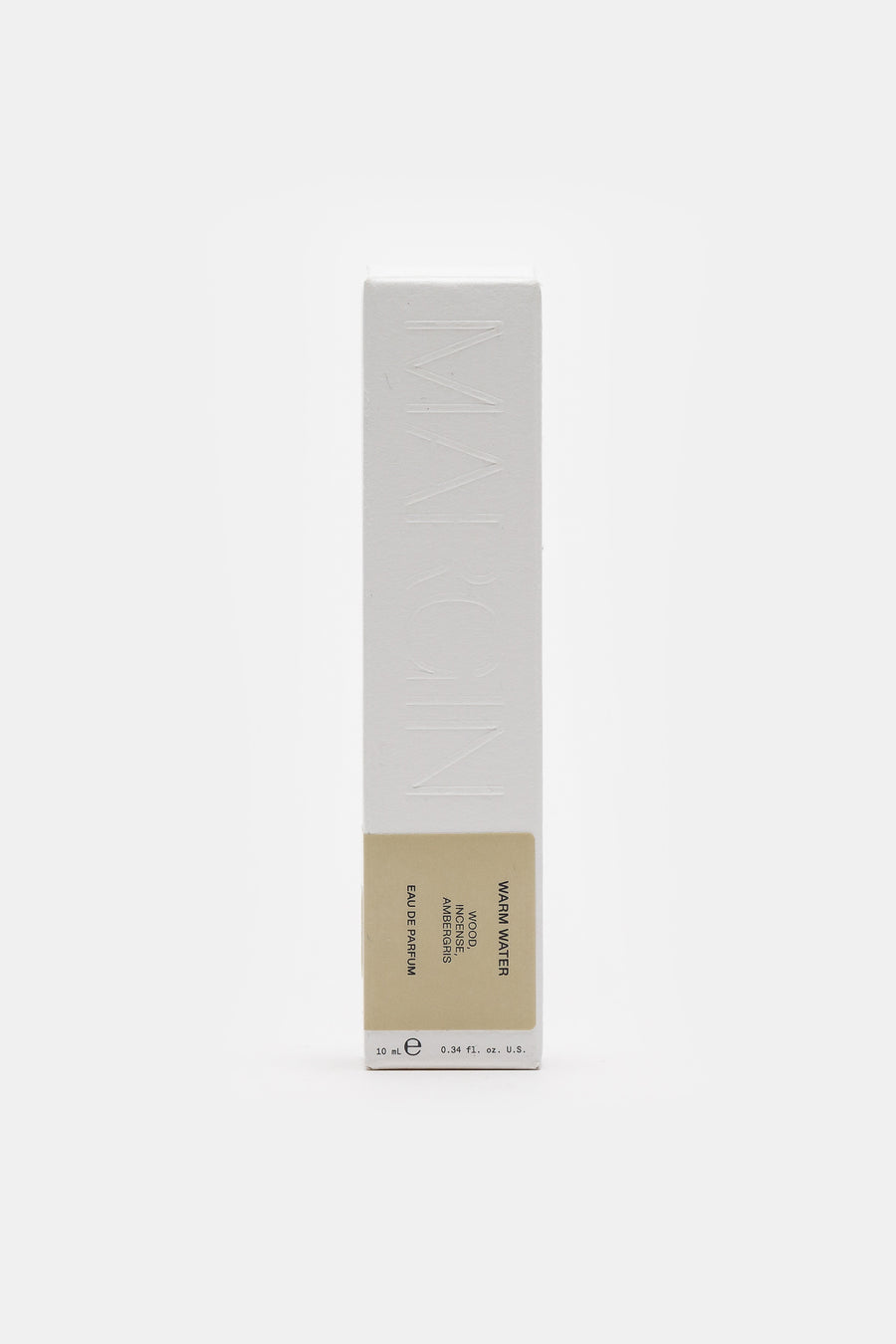 Margin Warm Water EDP 10ml - Notre