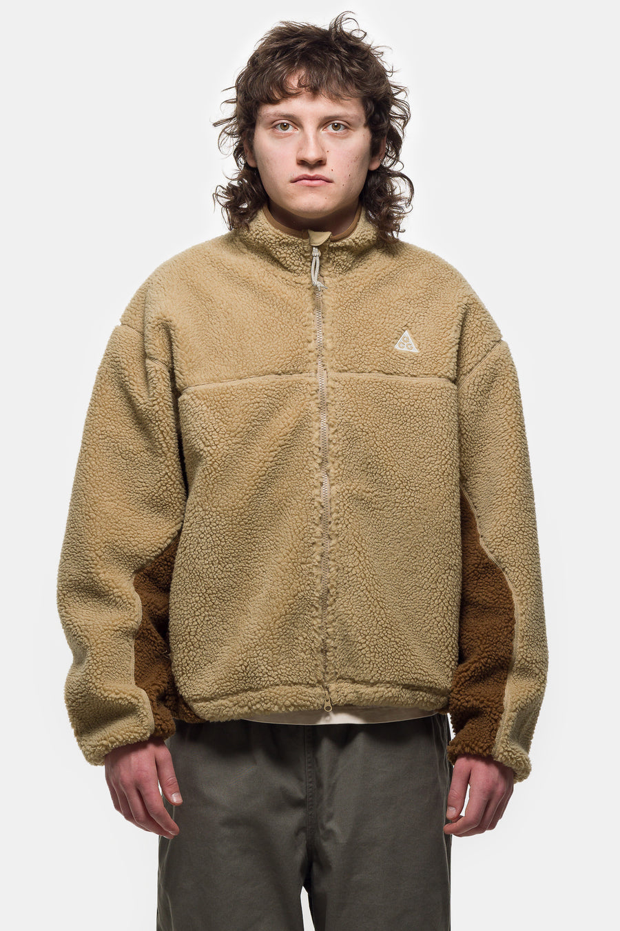 Nike ACG Therma-FIT ADV Windproof Jacket in Parachute Beige/Summit White - Notre