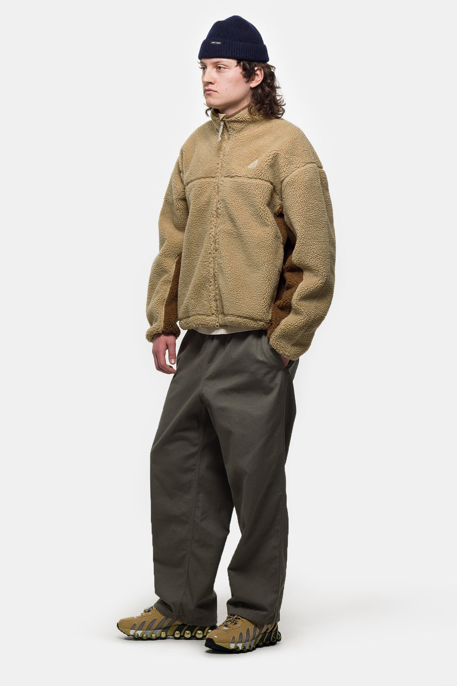 Nike ACG Therma-FIT ADV Windproof Jacket in Parachute Beige/Summit White - Notre