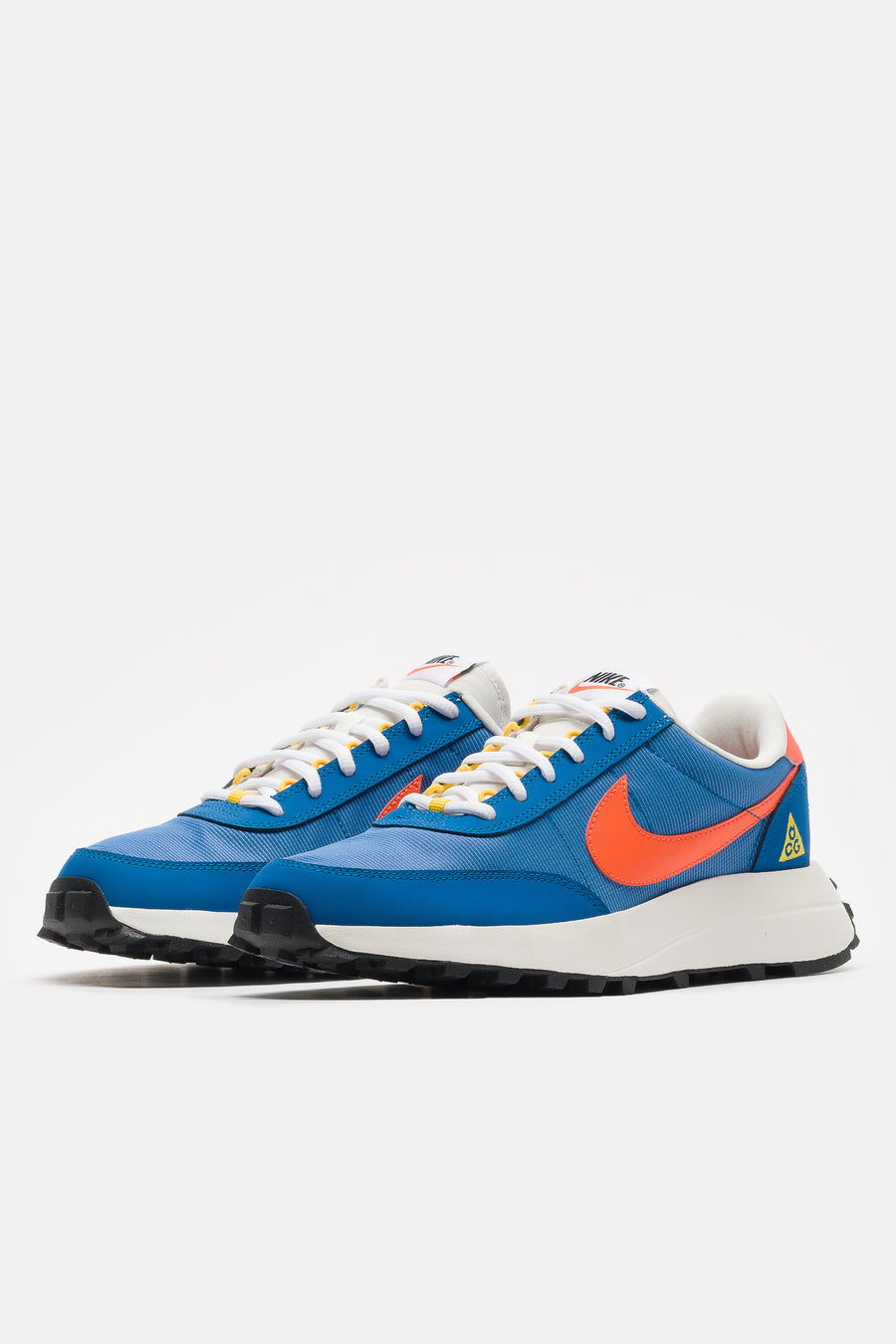 Nike ACG LDV Sneaker in Brilliant Blue/Turf Orange/Sail/White - Notre