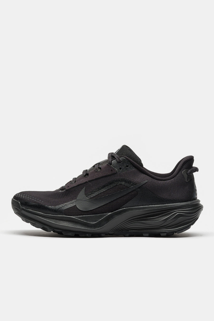 Nike ACG Pegasus Trail Sneaker in Black/Black/Anthracite - Notre