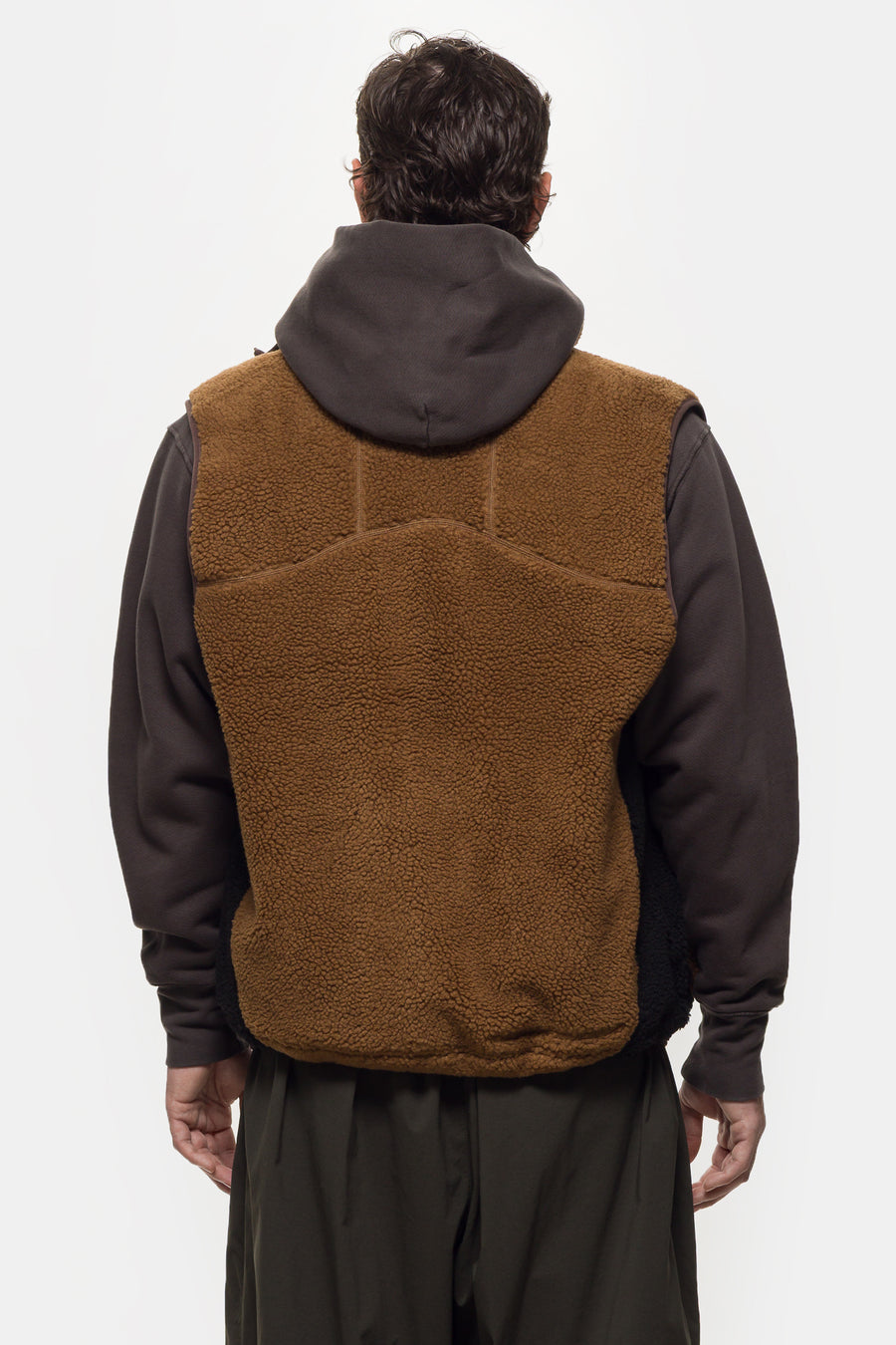 Nike ACG Therma-FIT ADV Vest in Mosswood Brown/Black/Summit White - Notre