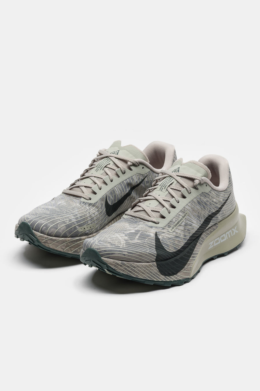 Nike ACG Ultrafly Trail Sneaker in Spruce Fog/Black Spruce/Sea Glass - Notre