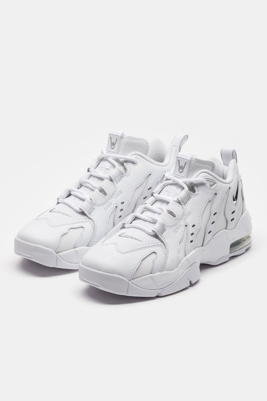 Nike Air DT Max '96 Low Sneaker in White/Metallic Silver/White - Notre