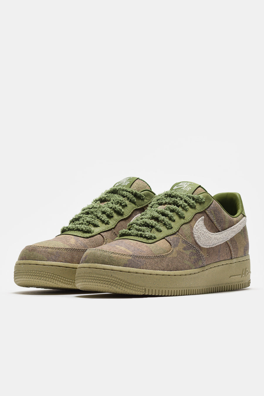 Nike Air Force 1 Low Sneaker in Asparagus/Wheat Grass/Aluminum/Phantom - Notre