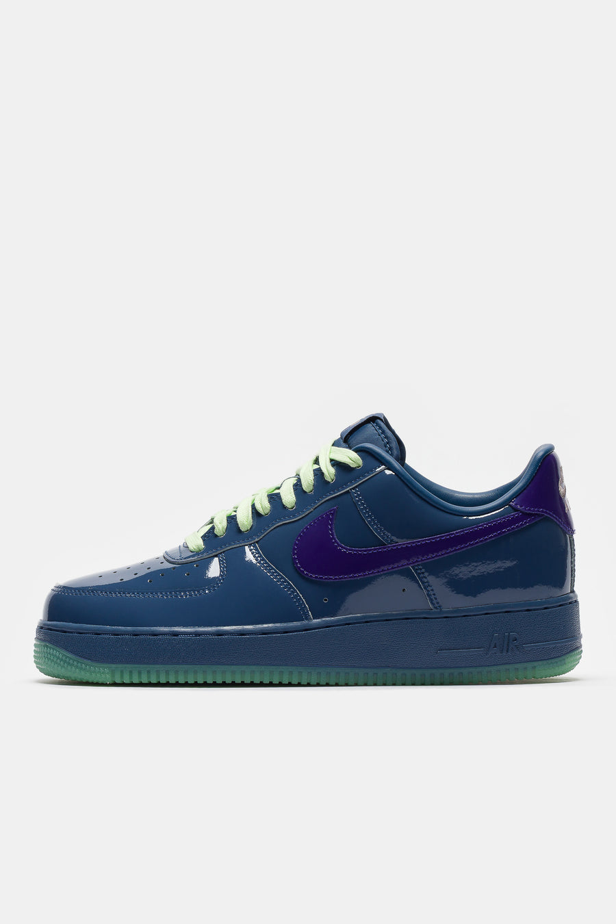 Nike Air Force 1 Low Sneaker in Mystic Navy/Grape Ice/Lt Violet Ore - Notre