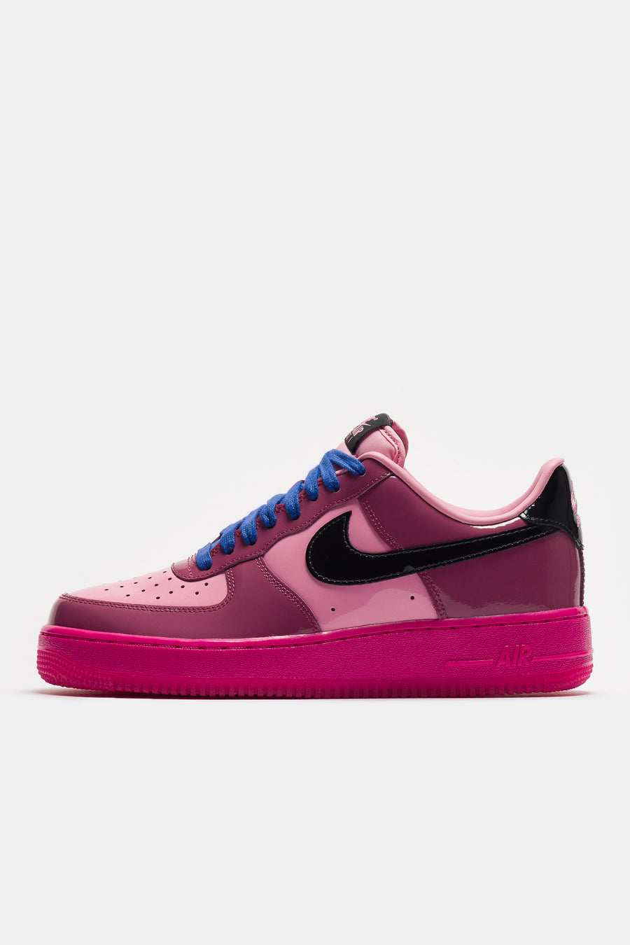 Nike Air Force 1 Sneaker in Pink Cooler/Black/Mulberry Rose - Notre