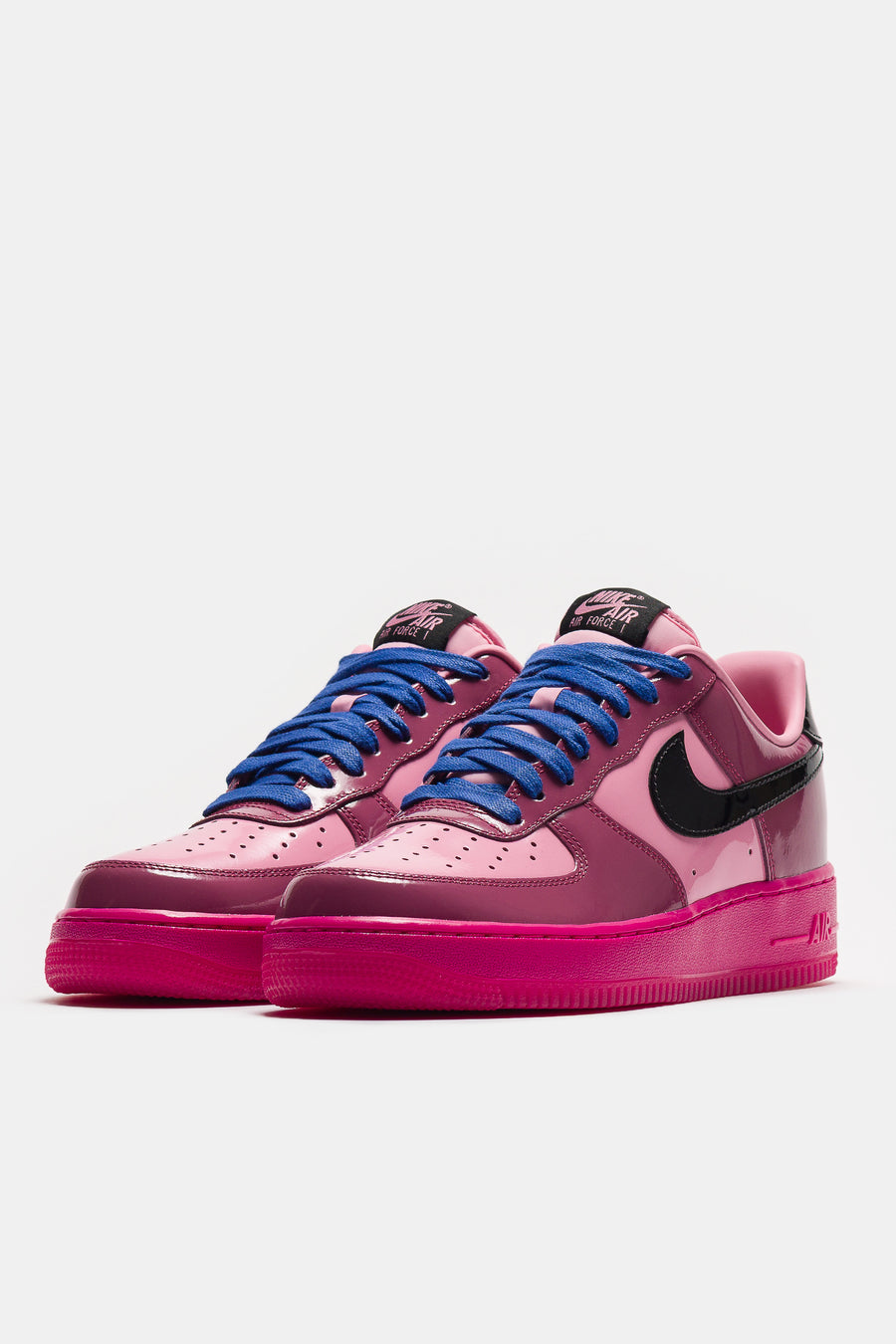 Nike Air Force 1 Sneaker in Pink Cooler/Black/Mulberry Rose - Notre