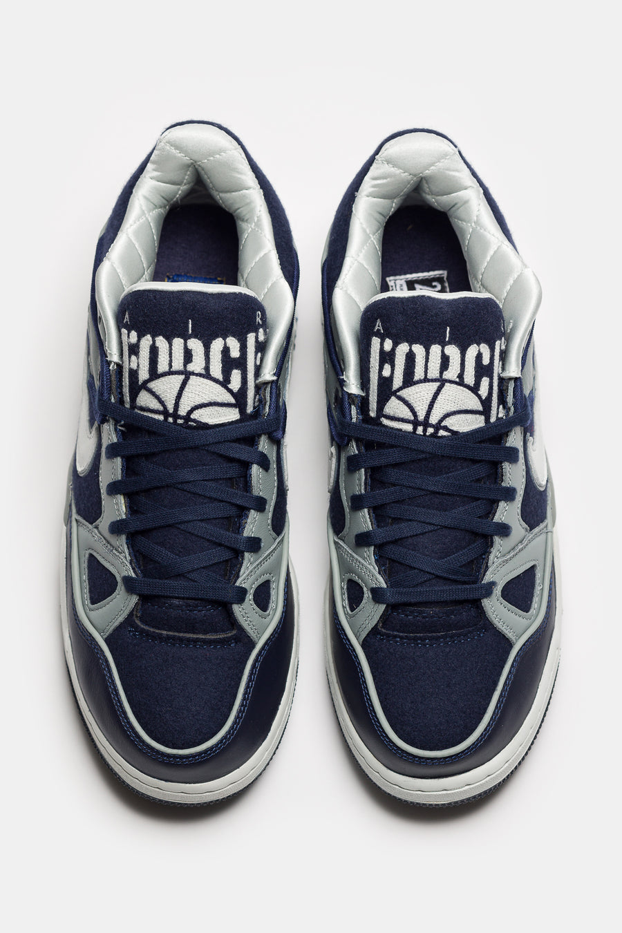 Nike NIGO Air Force 3 Low SP Sneaker in Midnight Navy/Off White/Shadow Grey - Notre