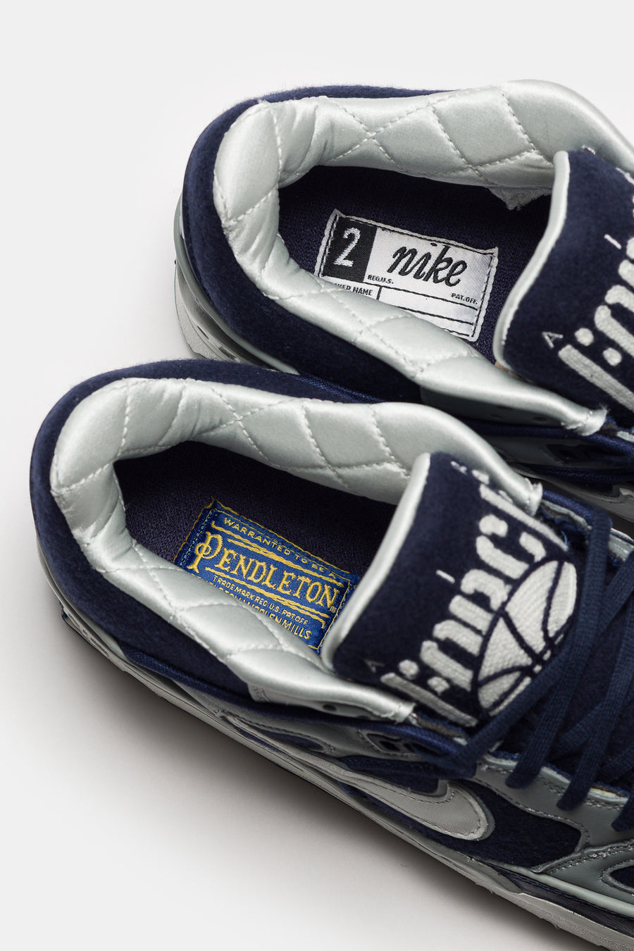Nike NIGO Air Force 3 Low SP Sneaker in Midnight Navy/Off White/Shadow Grey - Notre