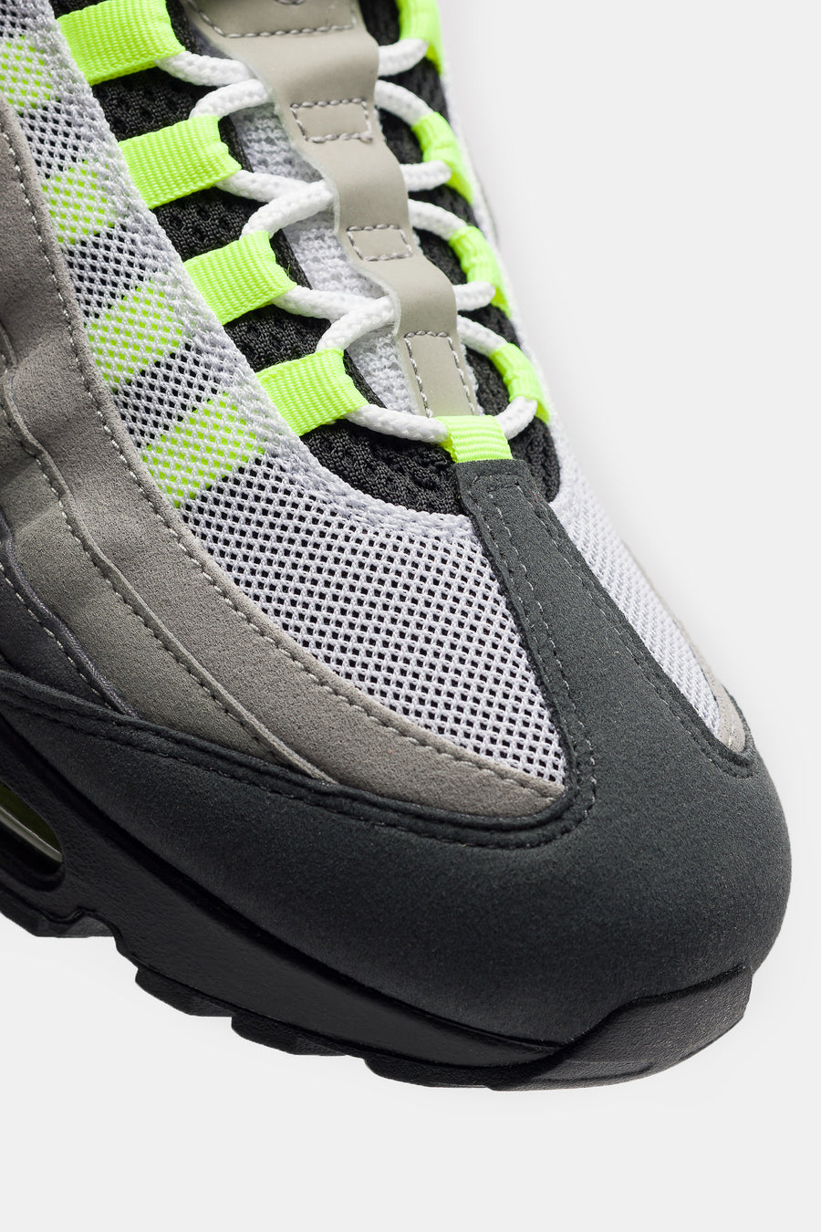 Nike Air Max 95 OG Sneaker in Black/Neon Yellow/Cool Grey - Notre