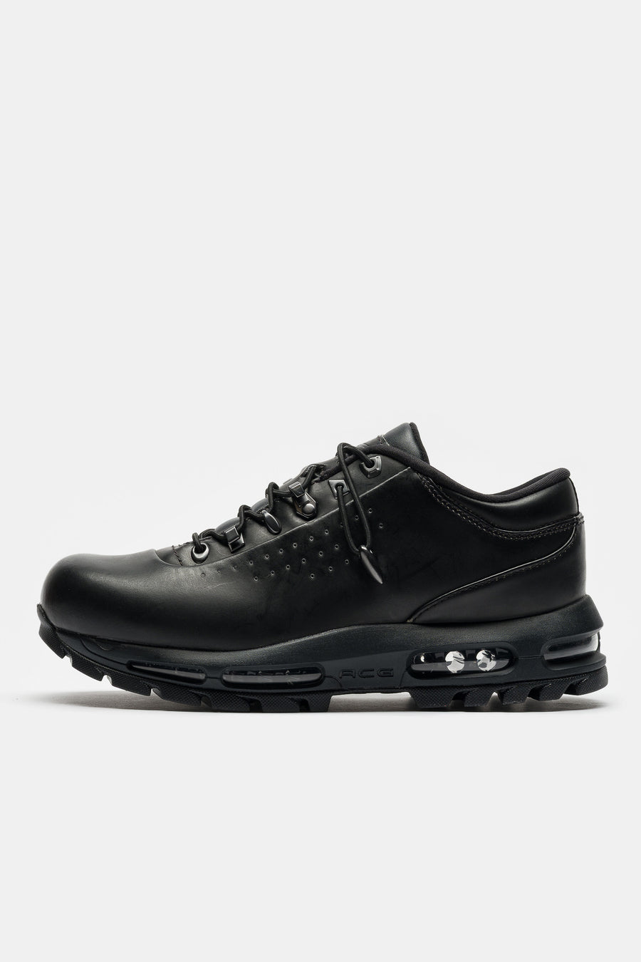 Nike Air Max Goadome Low SP Boot in Black/Metallic Silver/Pale Citron - Notre