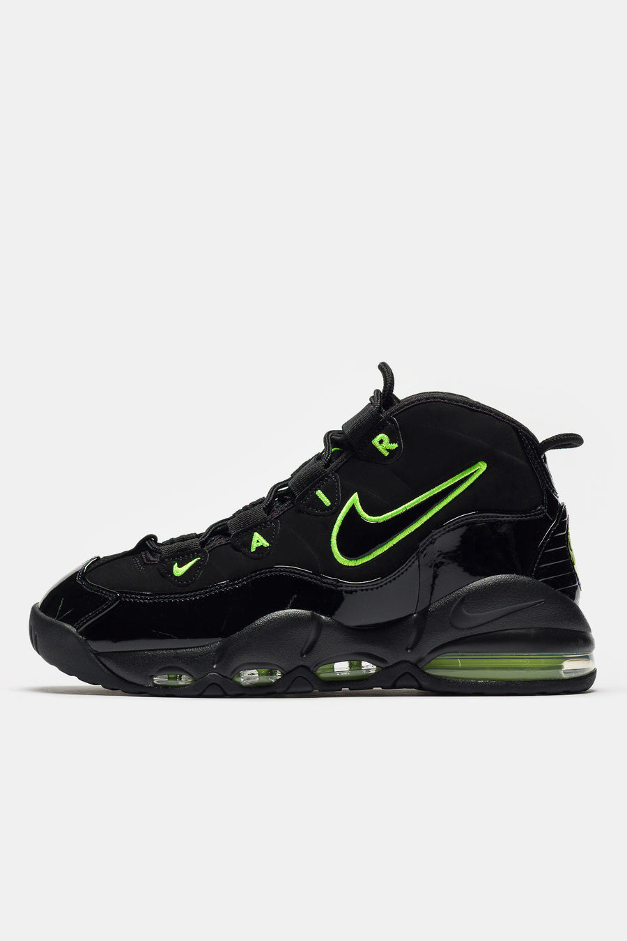Nike Air Max Uptempo '95 Sneaker in Black/Volt - Notre