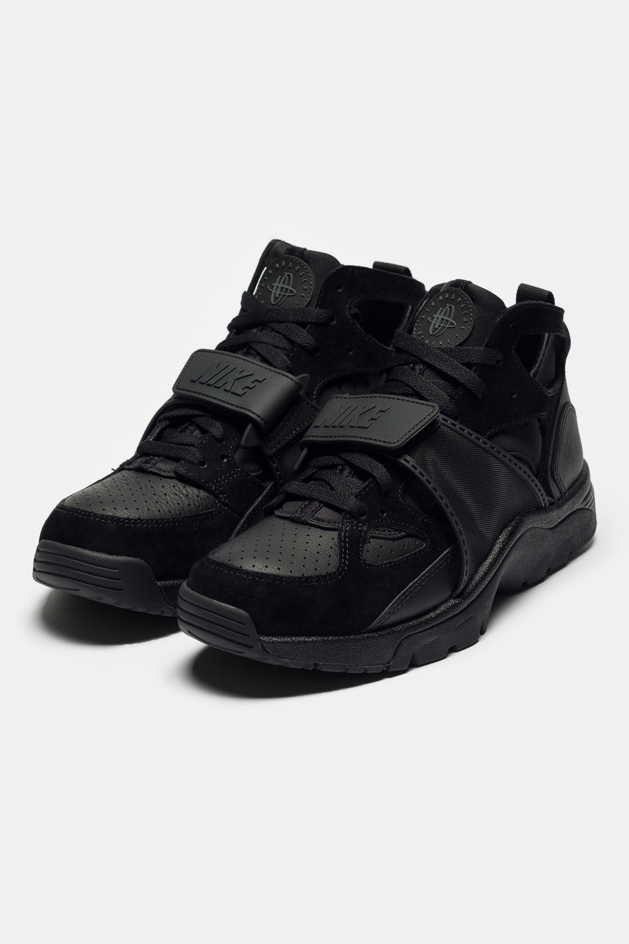 Nike Air Trainer Huarache Sneaker in Black/Black - Notre