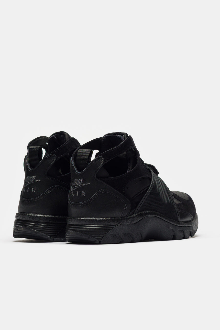 Nike Air Trainer Huarache Sneaker in Black/Black - Notre