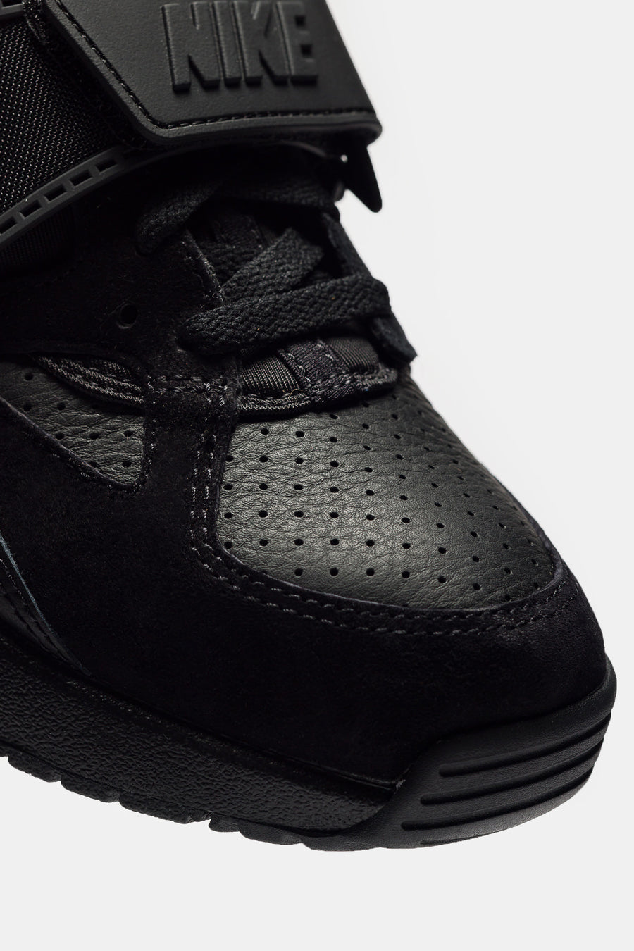 Nike Air Trainer Huarache Sneaker in Black/Black - Notre