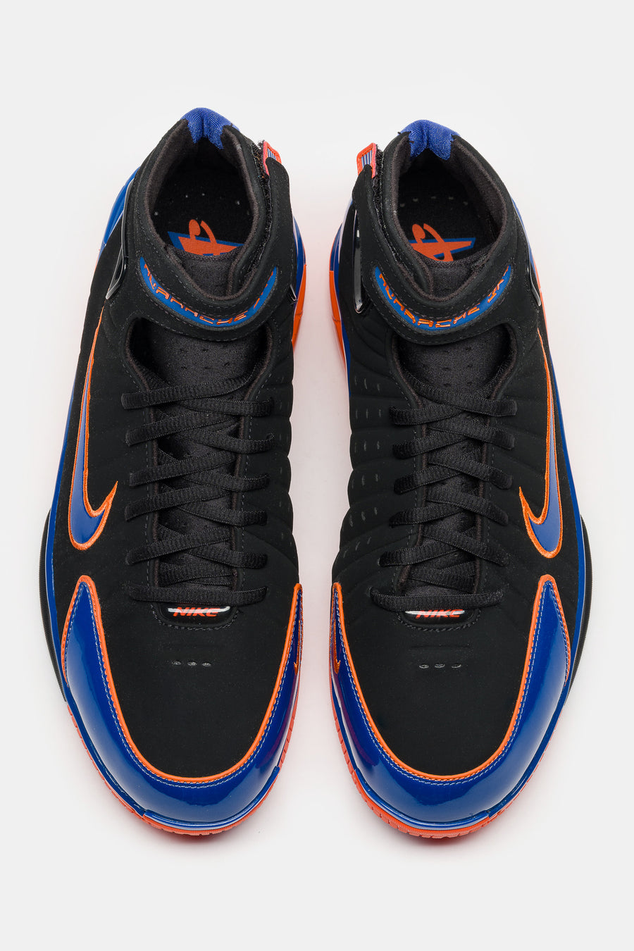 Nike Air Zoom Huarache 2K4 Sneaker in Black/Varsity Royal/Safety Orange - Notre