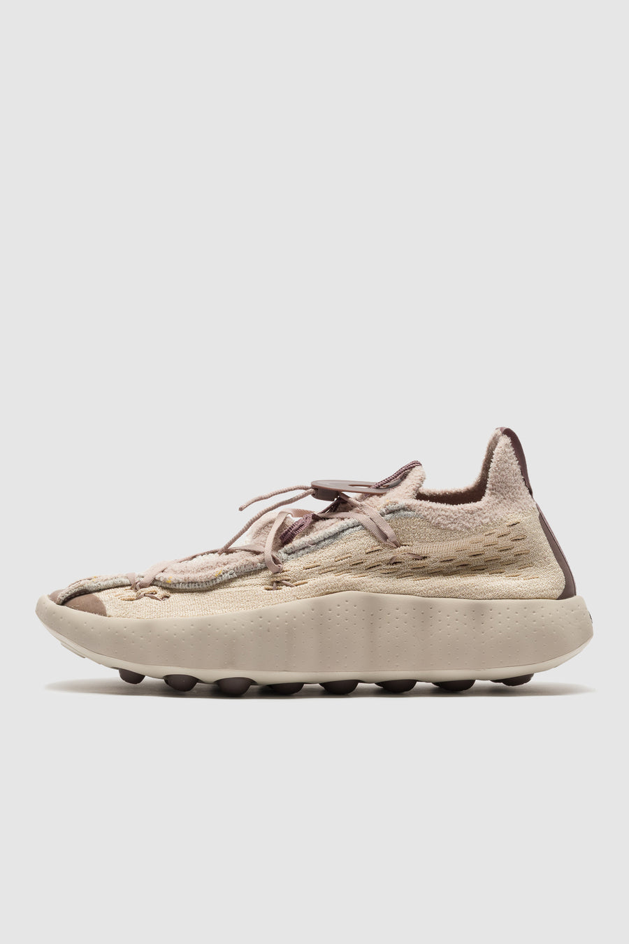 Nike Mind 002 Flyknit Sneaker in Fossil Rose/Plum Eclipse - Notre
