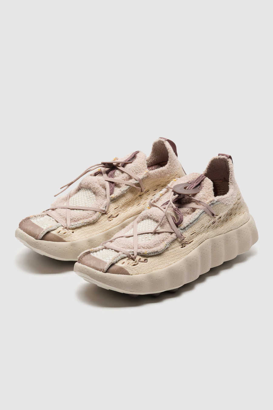 Nike Mind 002 Flyknit Sneaker in Fossil Rose/Plum Eclipse - Notre