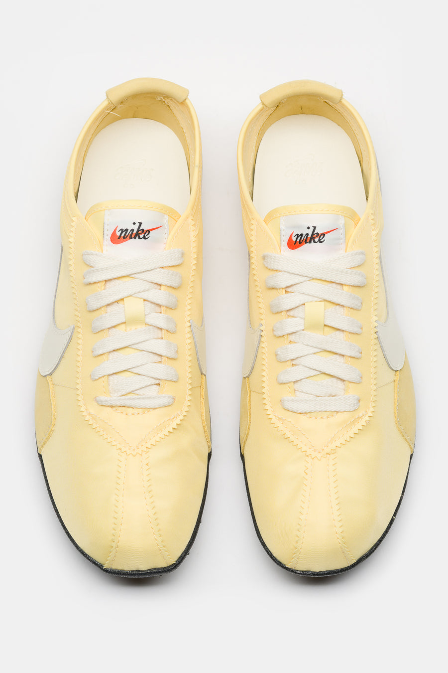 Nike Moon Shoe OG Sneaker in Soft Yellow/Soft Pearl/Black - Notre